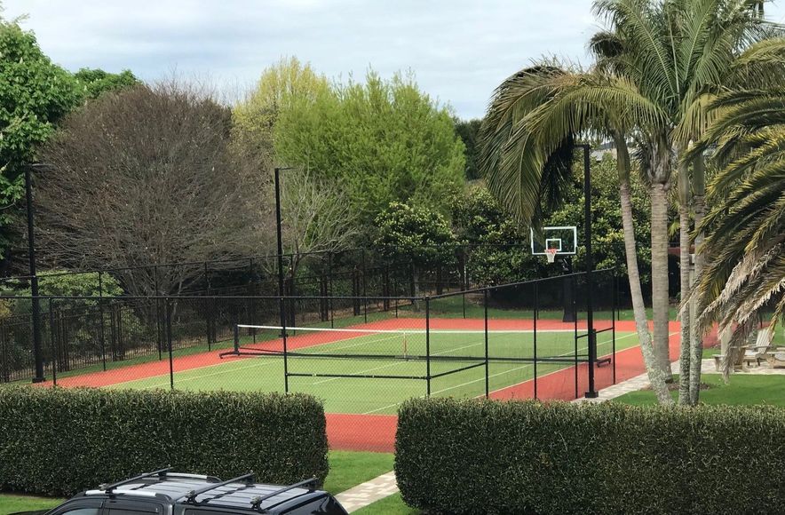 Private Tennis Court Lighting - Omokoroa