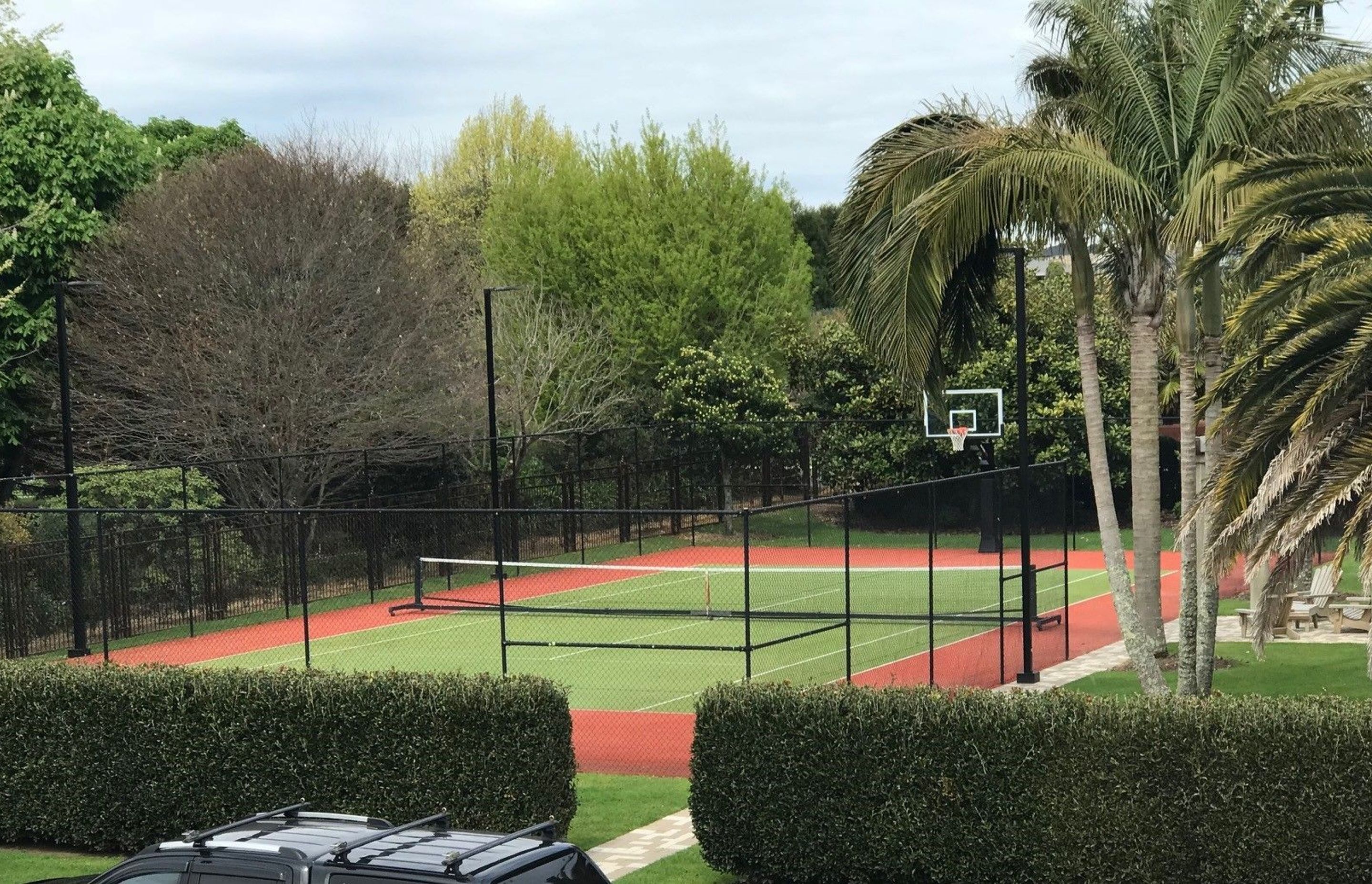 Private Tennis Court Lighting - Omokoroa