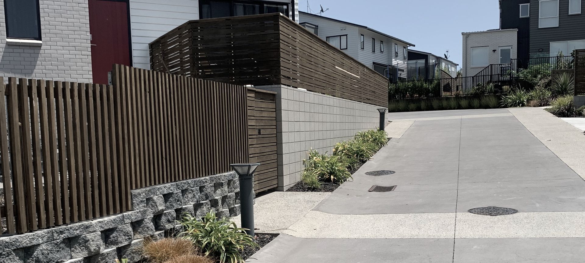 Driveway, Housing Development banner