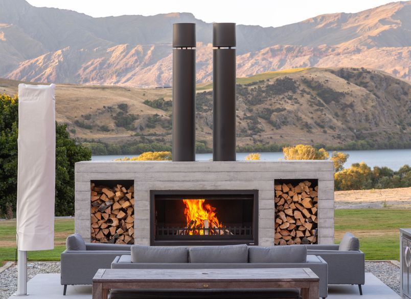 Trendz Outdoor Fireplace - Alec Robins Queenstown