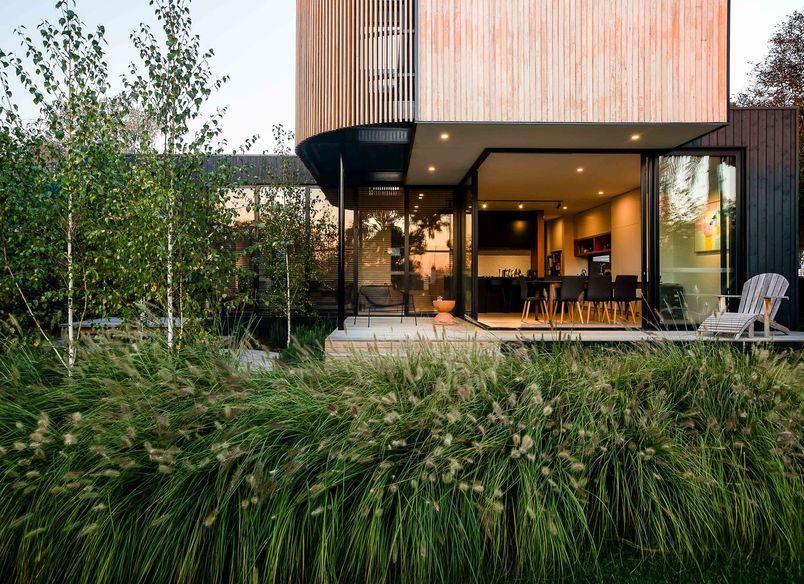 Fountain Grass Garden