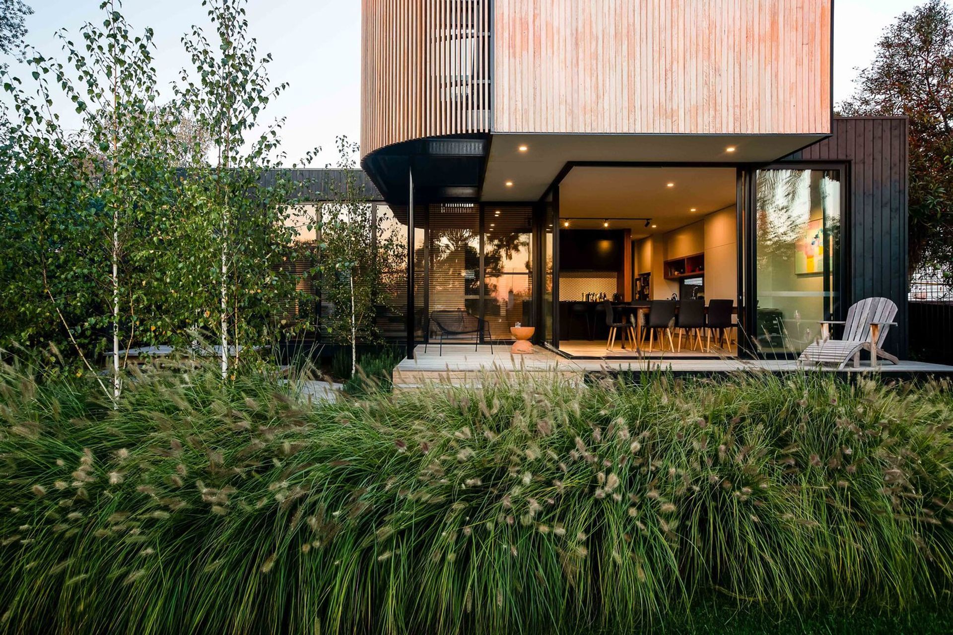 Fountain Grass Garden