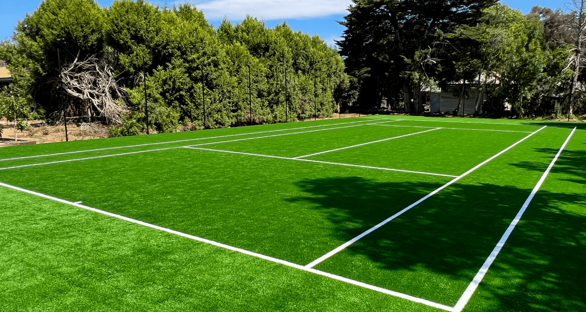 Mitchelltown’s Premier Private Tennis Court - Designed for Durability and Style by TigerTurf banner