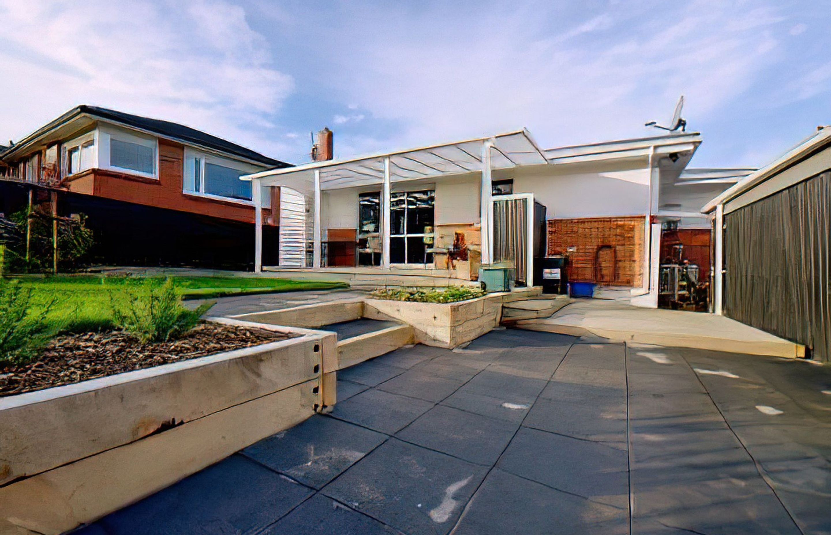 Suburban Makeover with an Edge