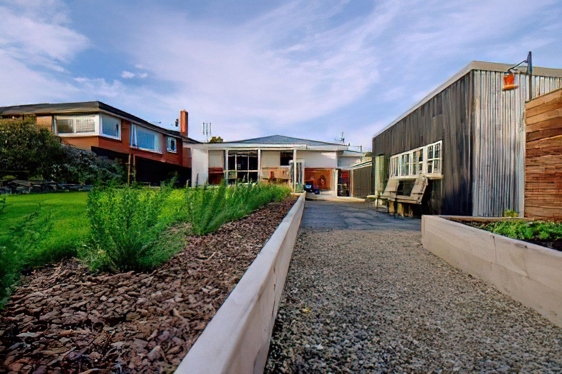 Suburban Makeover with an Edge