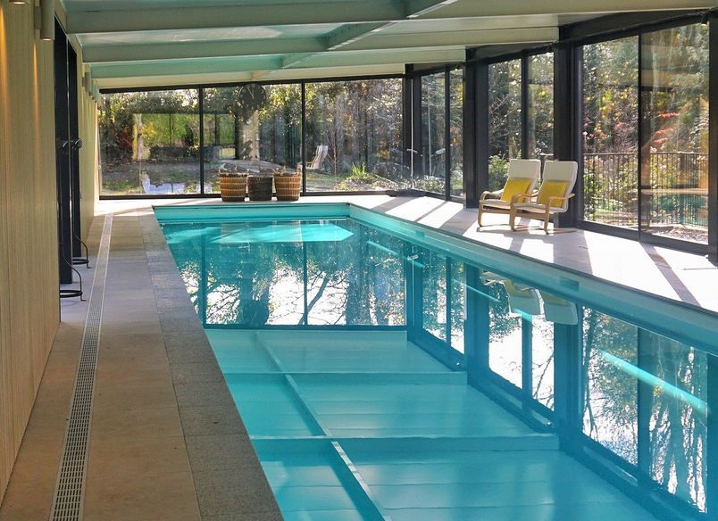 Spacious Luxury – A Striking Indoor Pool Build