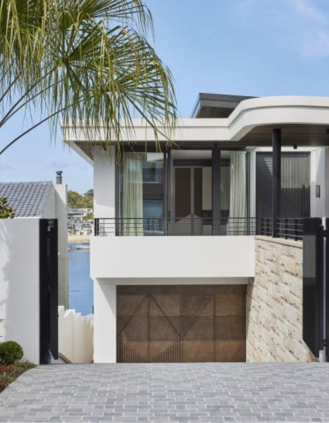 Two-Tone Porphyry Cobblestones | EB Interiors | Innovate Architects | Ben Richardson Building