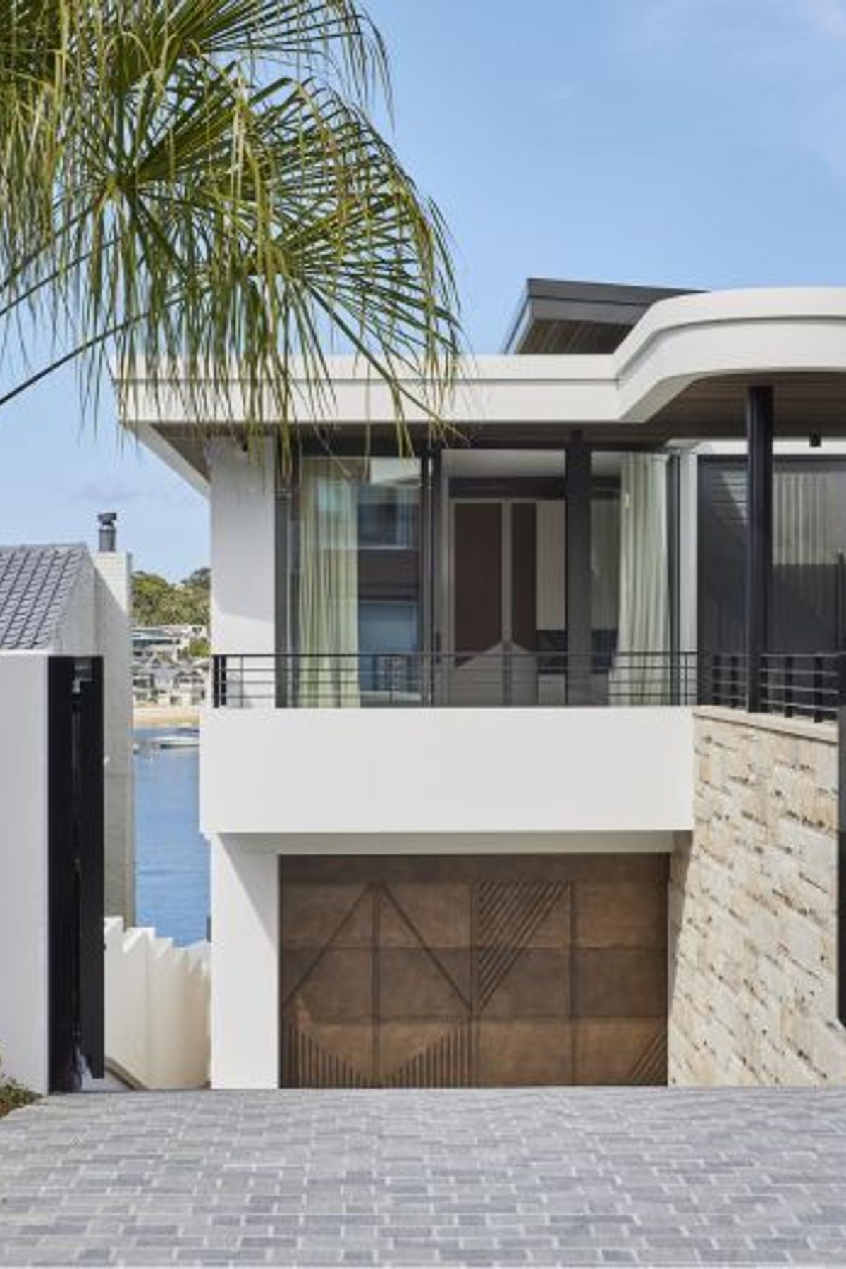 Two-Tone Porphyry Cobblestones | EB Interiors | Innovate Architects | Ben Richardson Building