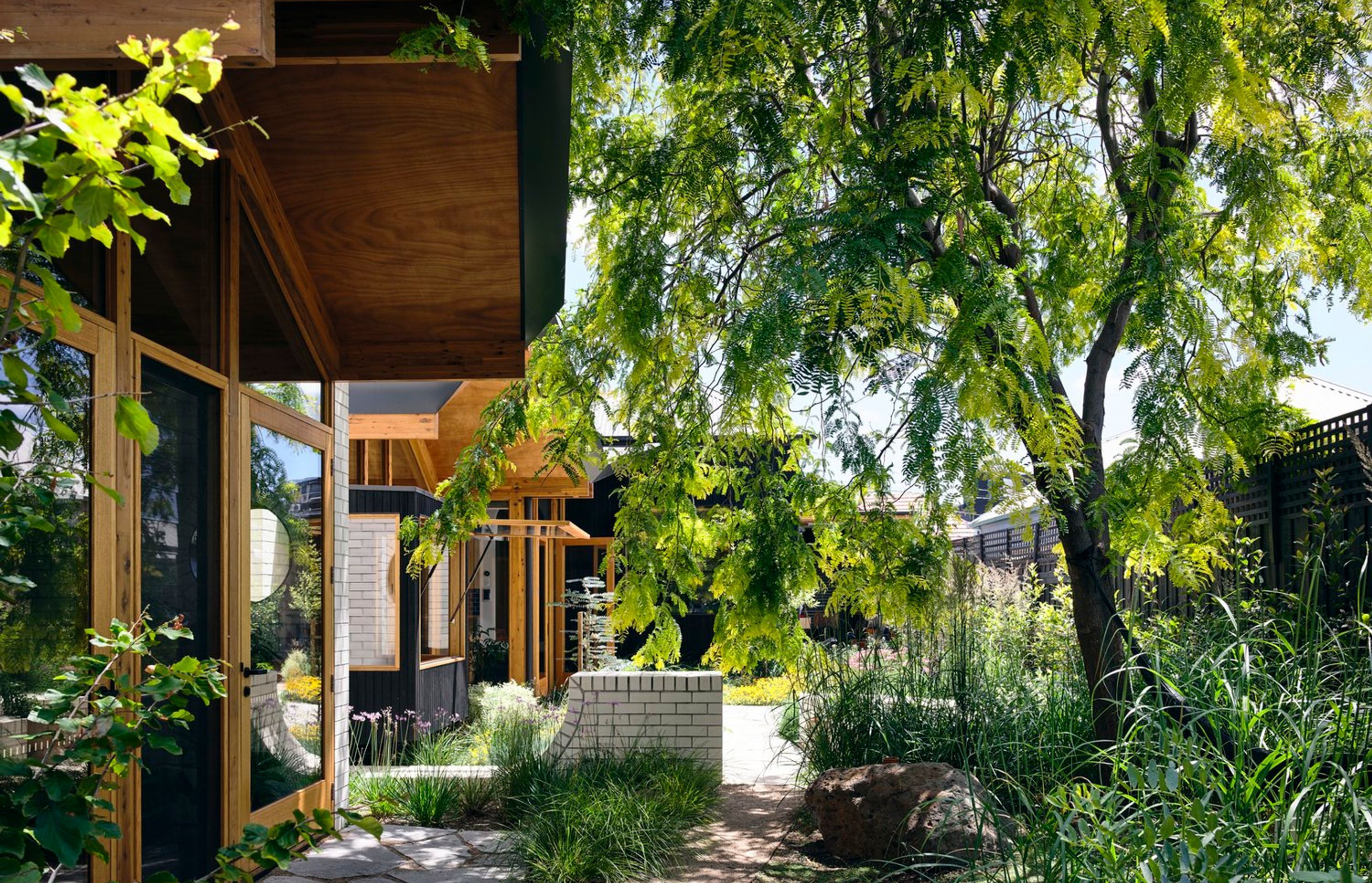 Honey Locust Garden