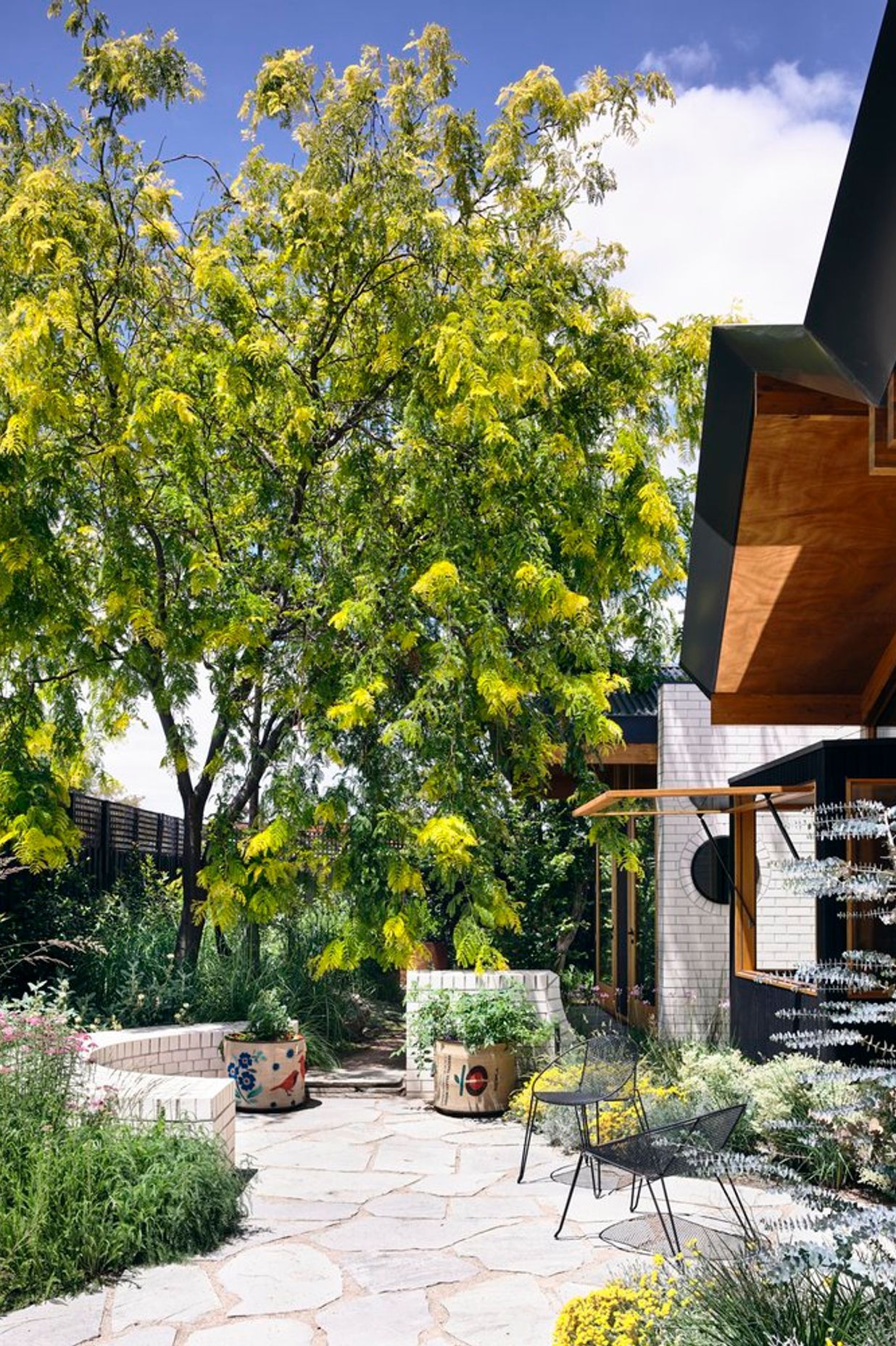 Honey Locust Garden