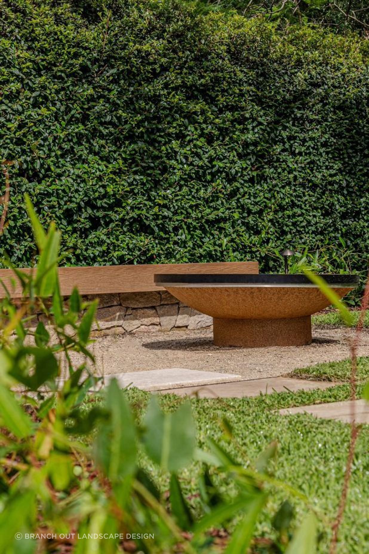 Cotswold Wall Cladding | Classic Travertine | Branch Out Landscape Design | Outdoor Residential