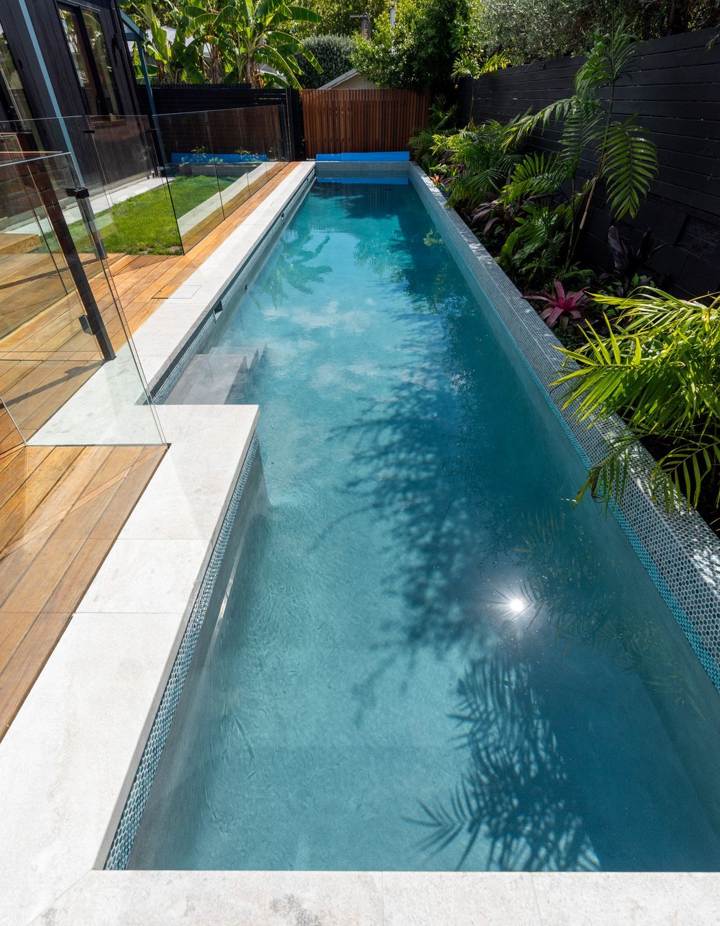 Lap Pool Westmere - featuring Jewels 4 Pools Ultra Pool Render in 'OPAL'