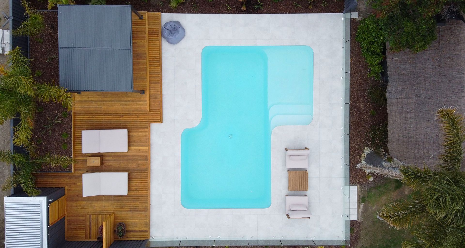 Mangateretere, Pool Area banner