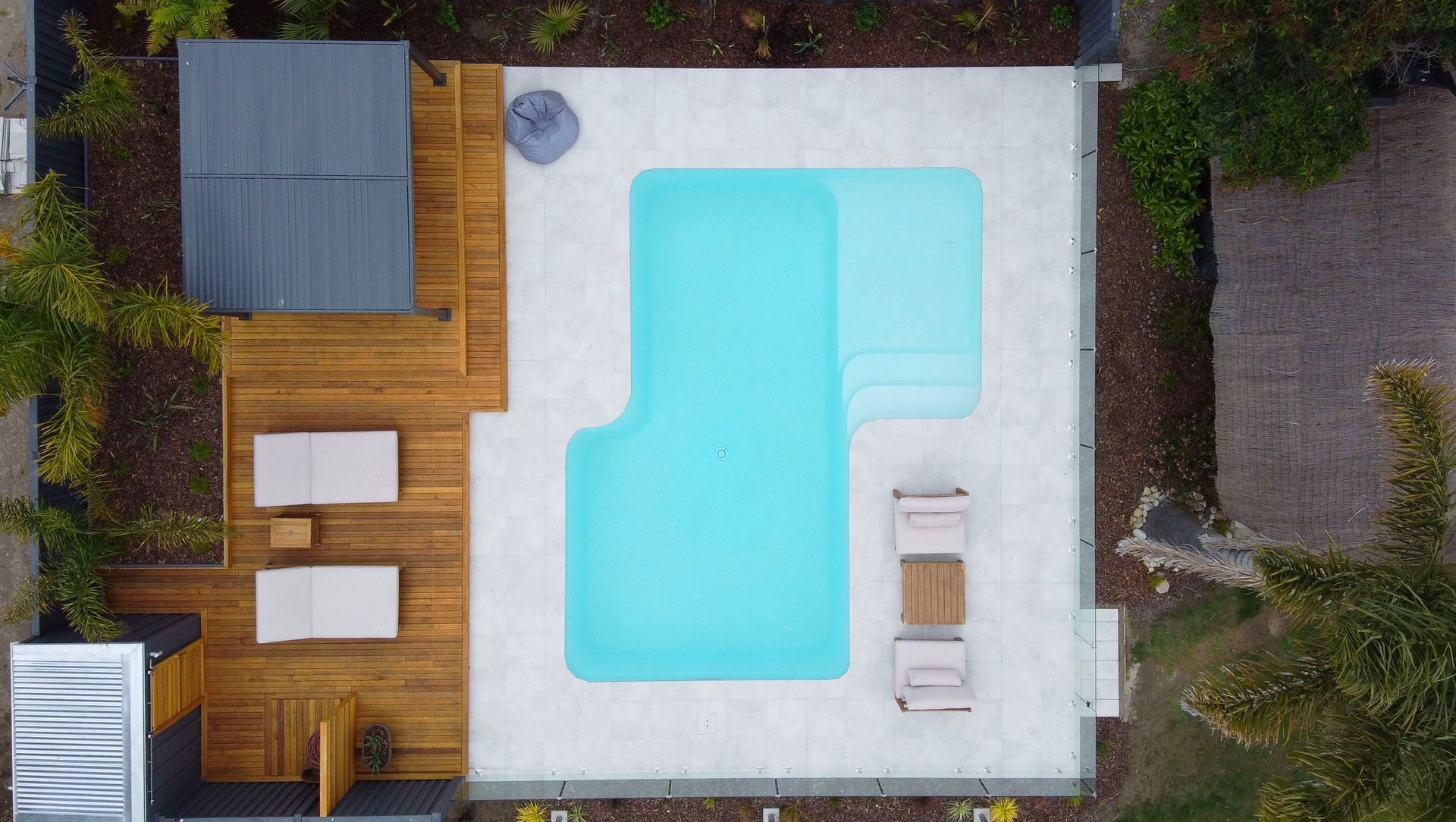 Mangateretere, Pool Area banner