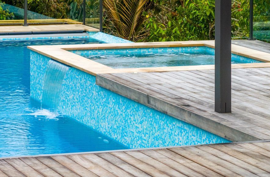 Multi-zoned Pool for active family Living