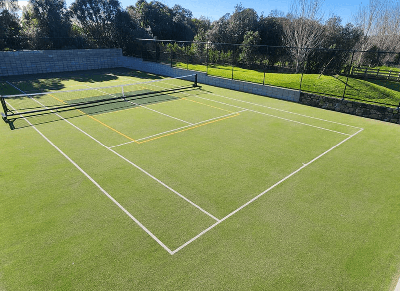 Serving Excellence: A Private Tennis Court Transformation in Matakana