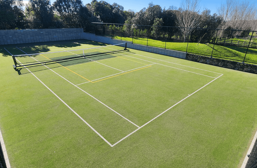 Serving Excellence: A Private Tennis Court Transformation in Matakana