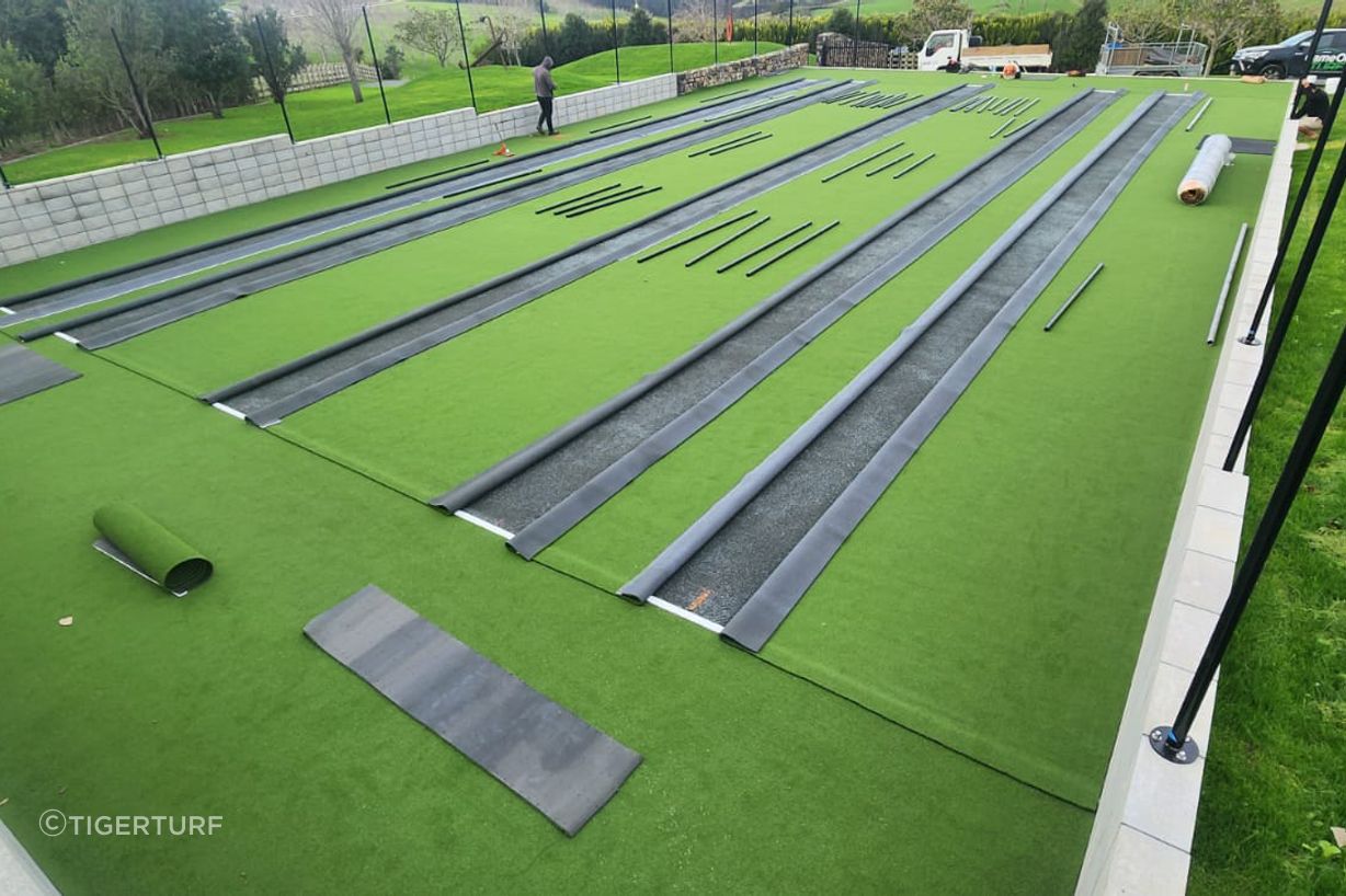 Installation of Turf