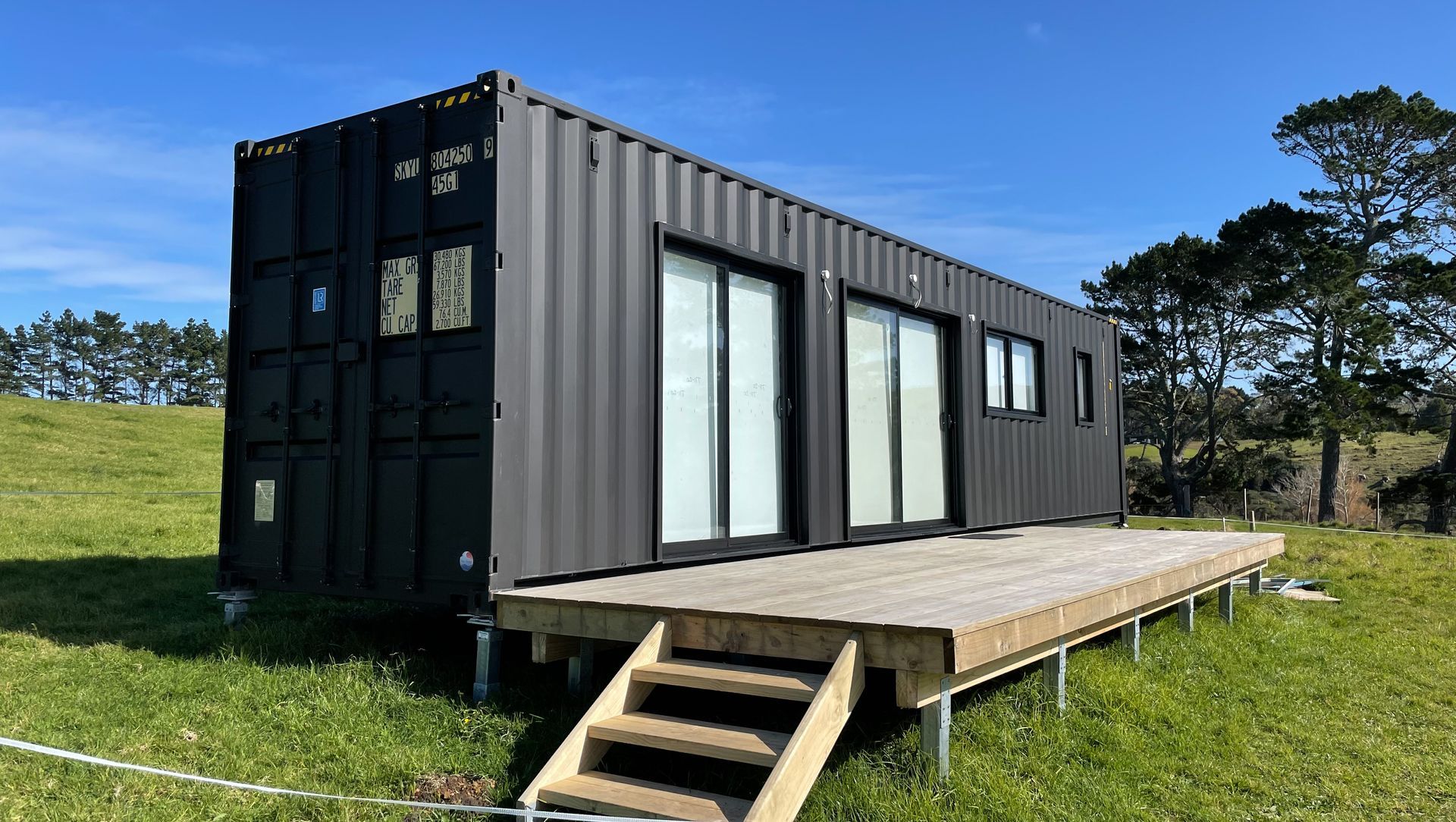 Container Home Footings banner