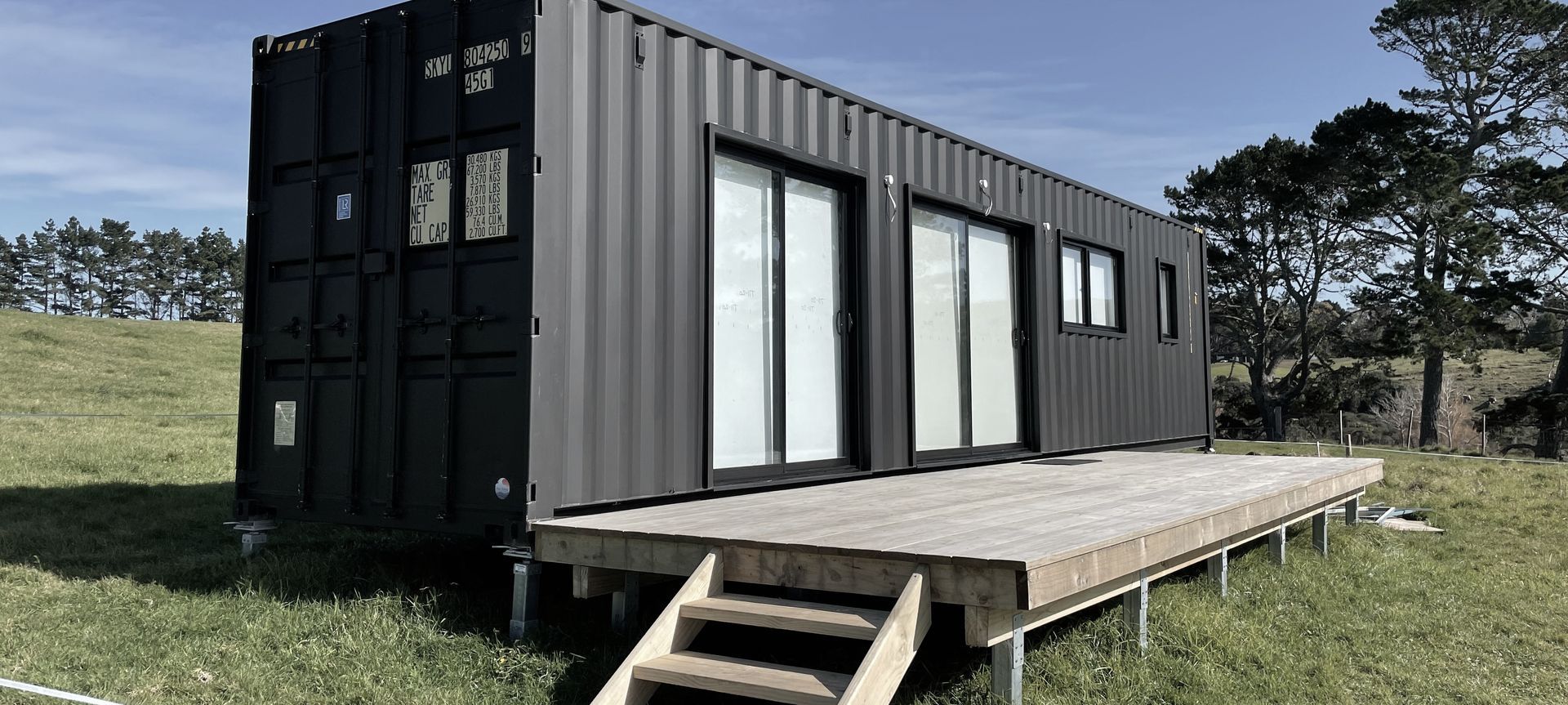 Container Home Footings banner