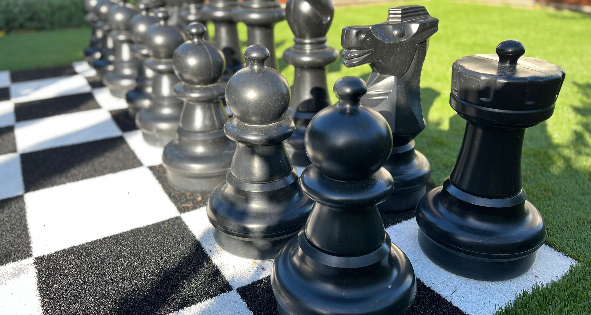 Chess Board Passion Makes Garden Difference banner