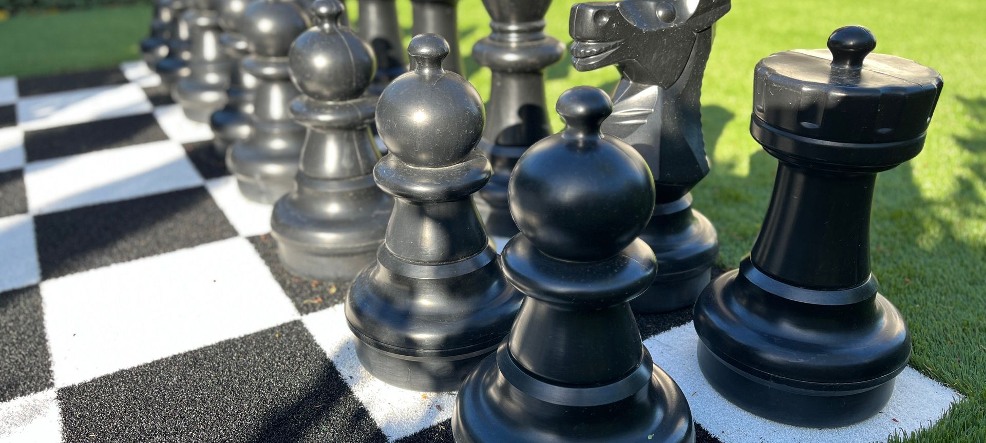 Chess Board Passion Makes Garden Difference banner