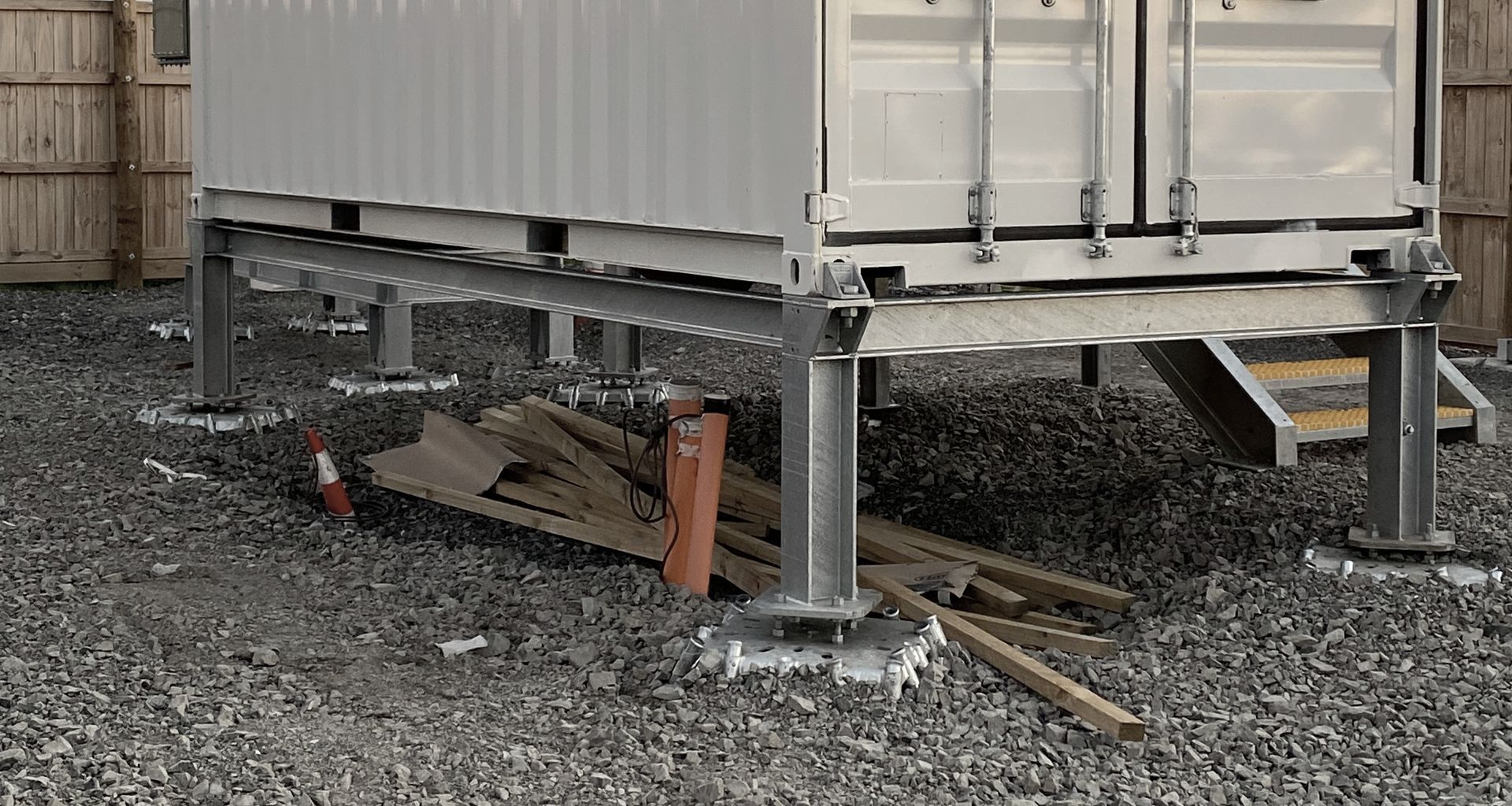 Temp Power Station Footings banner