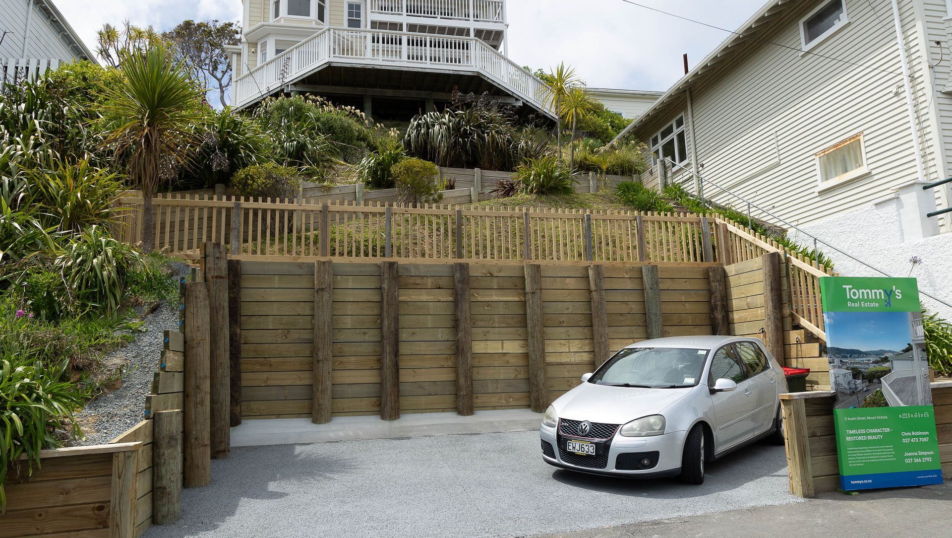 Wellington Residential Retaining Wall/CarPark banner