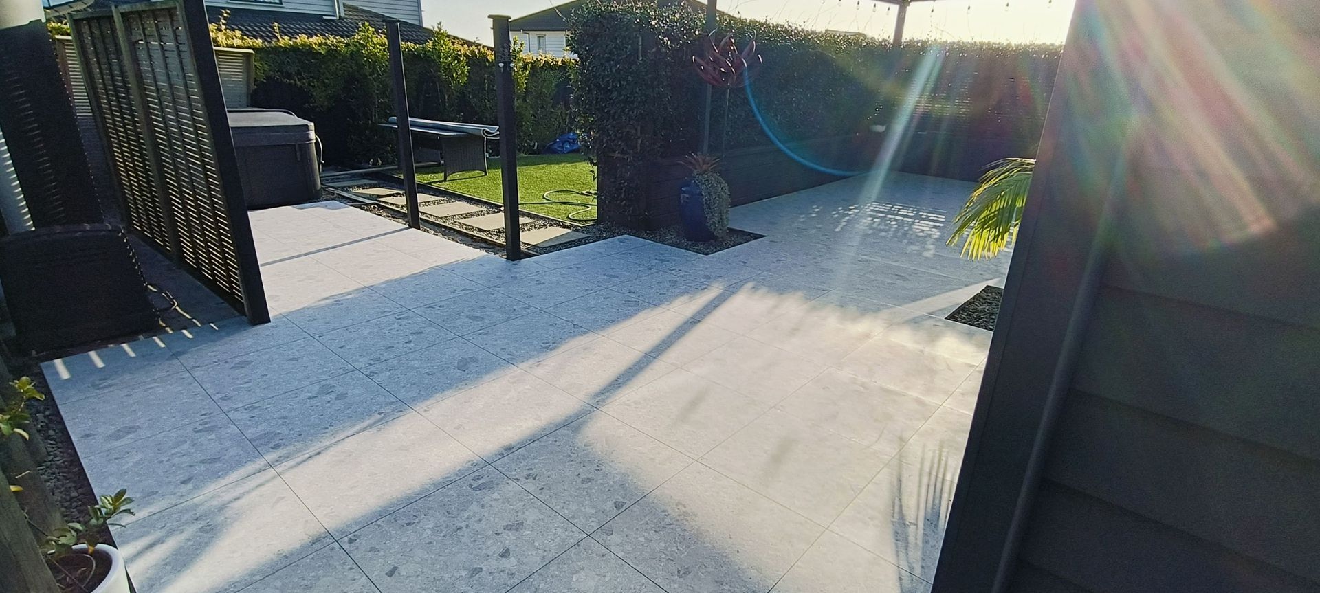 Damn Good Tiling - Outdoor Patio banner