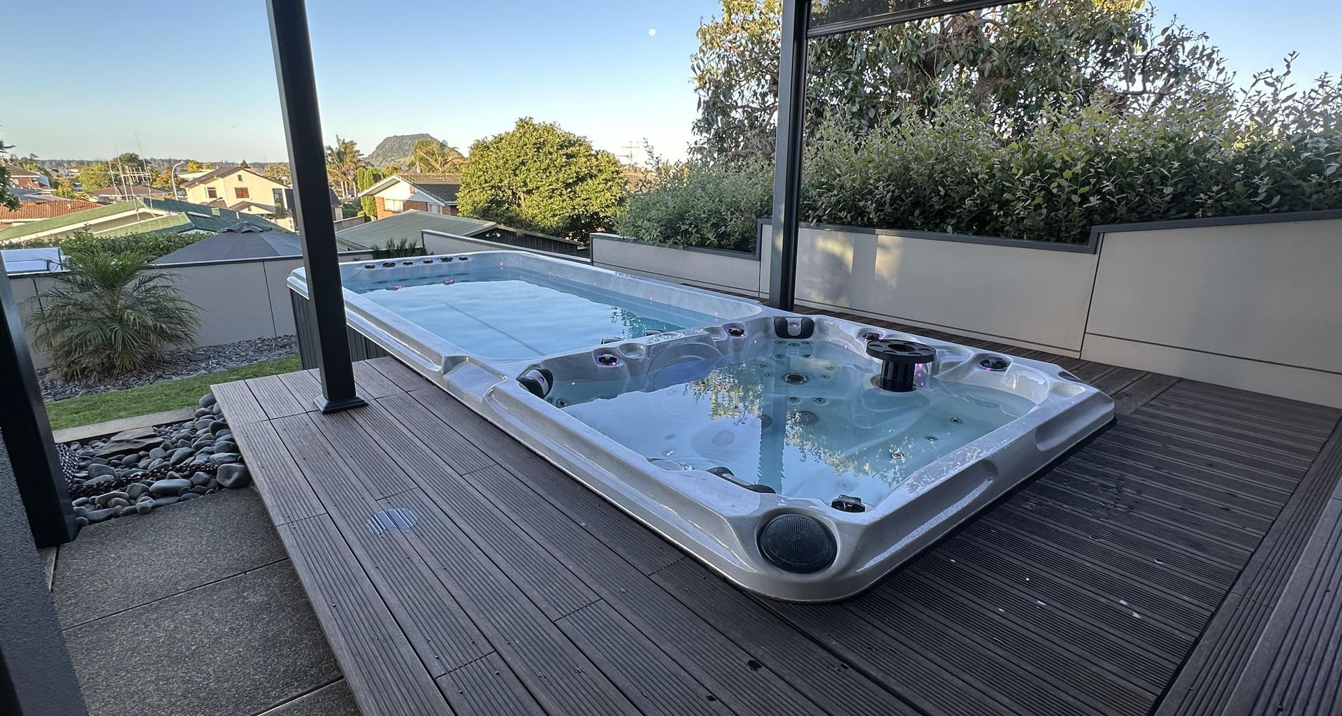 Passion Swim Spa install banner