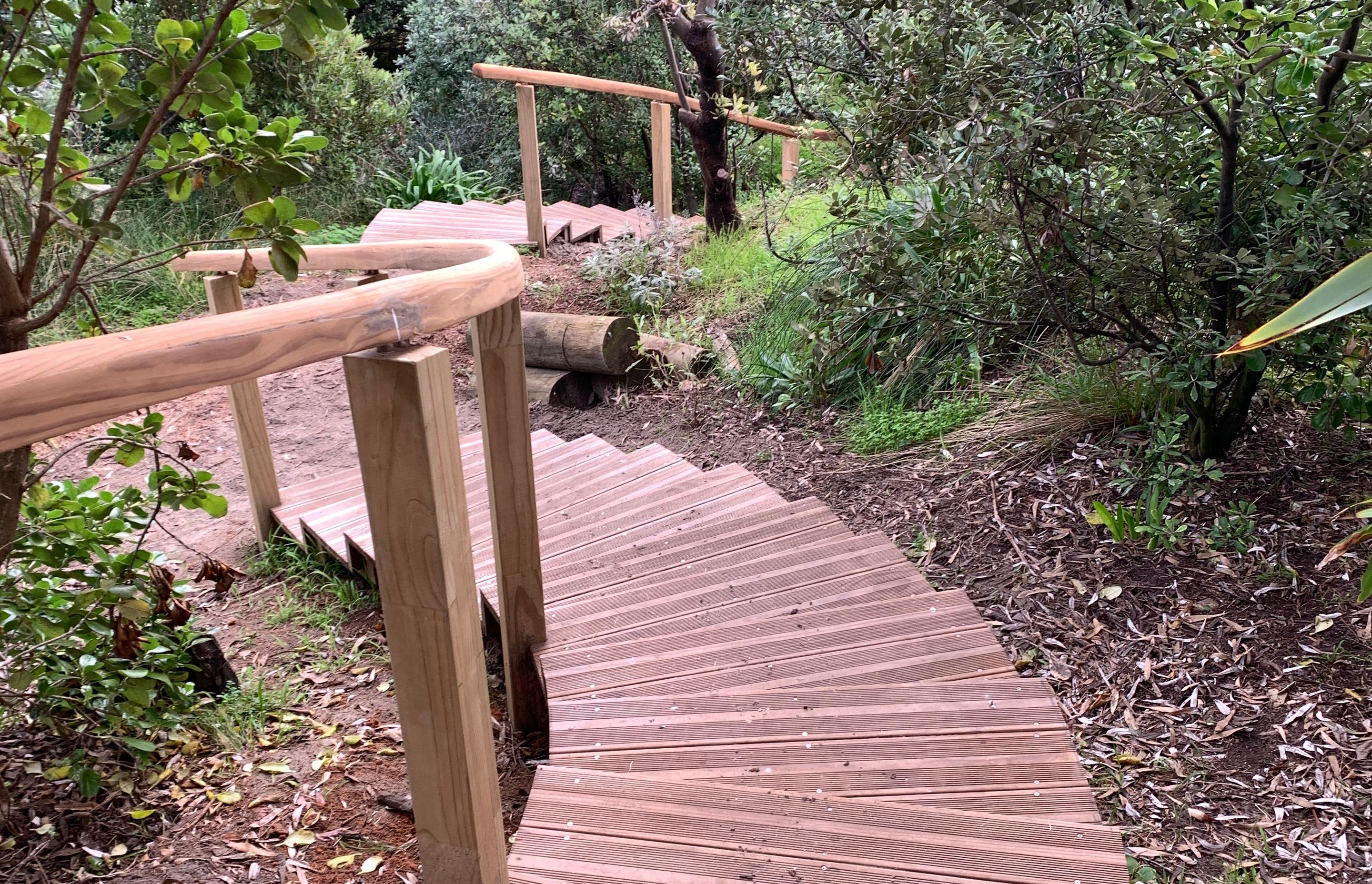 Raumati Beach - Curved Steps