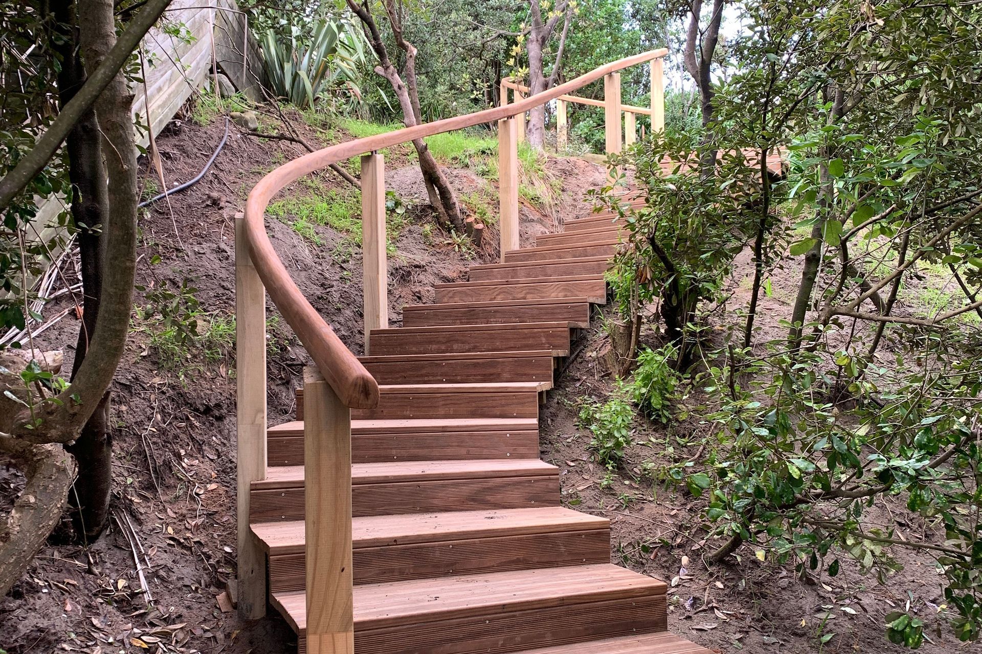Raumati Beach - Curved Steps