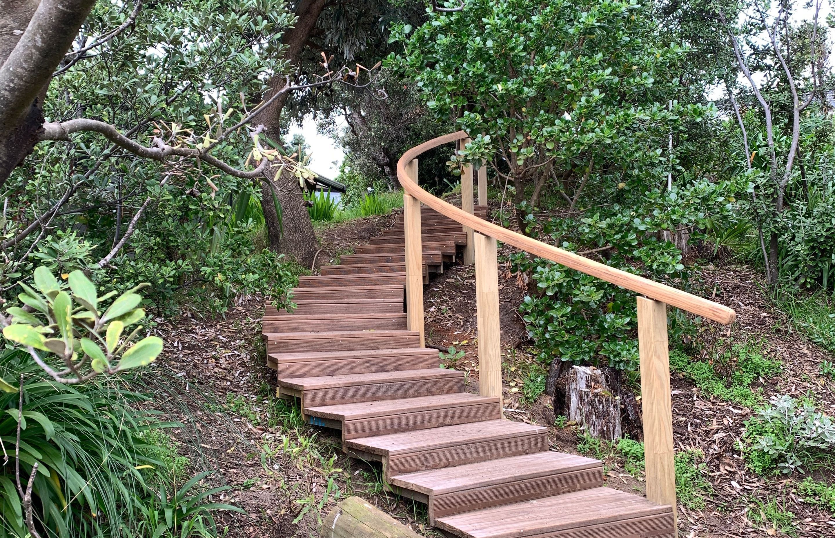 Raumati Beach - Curved Steps