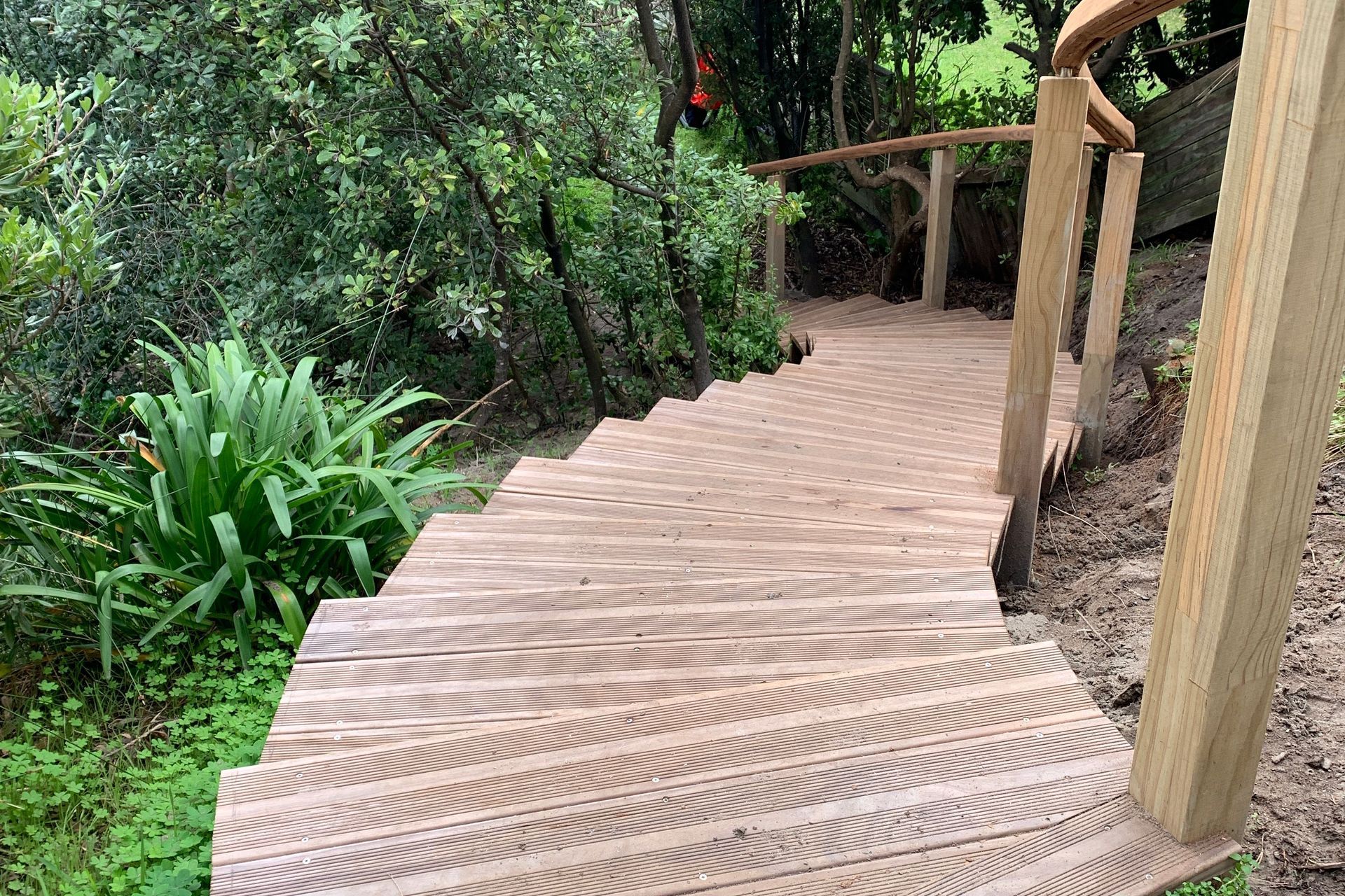 Raumati Beach - Curved Steps