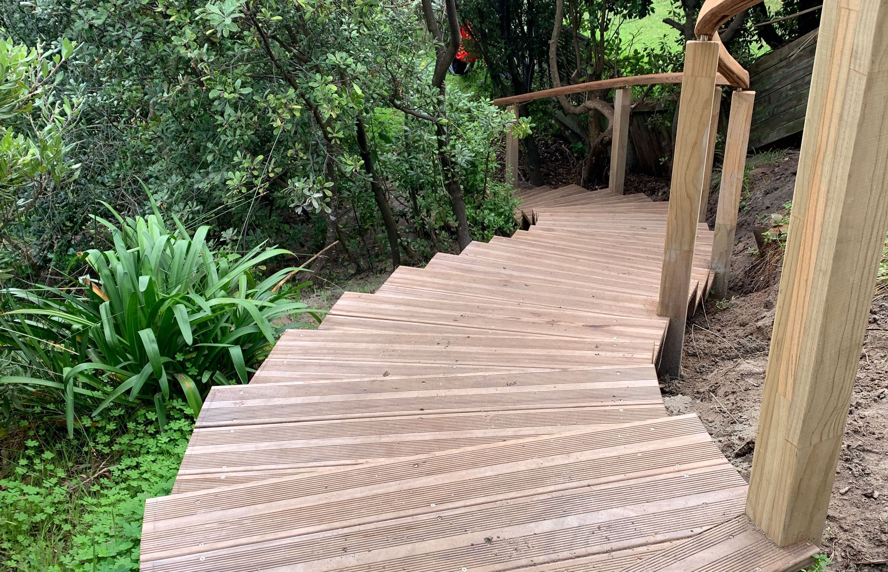 Raumati Beach - Curved Steps