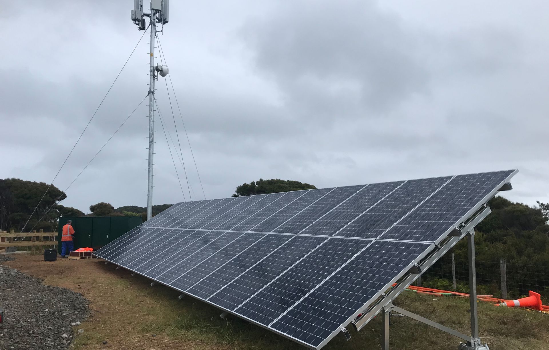 Solar Array Footings