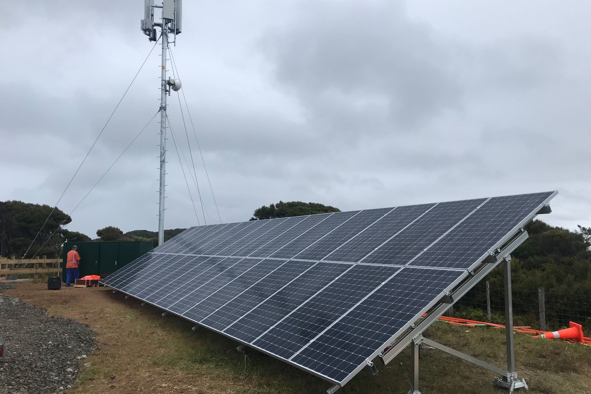Solar Array Footings