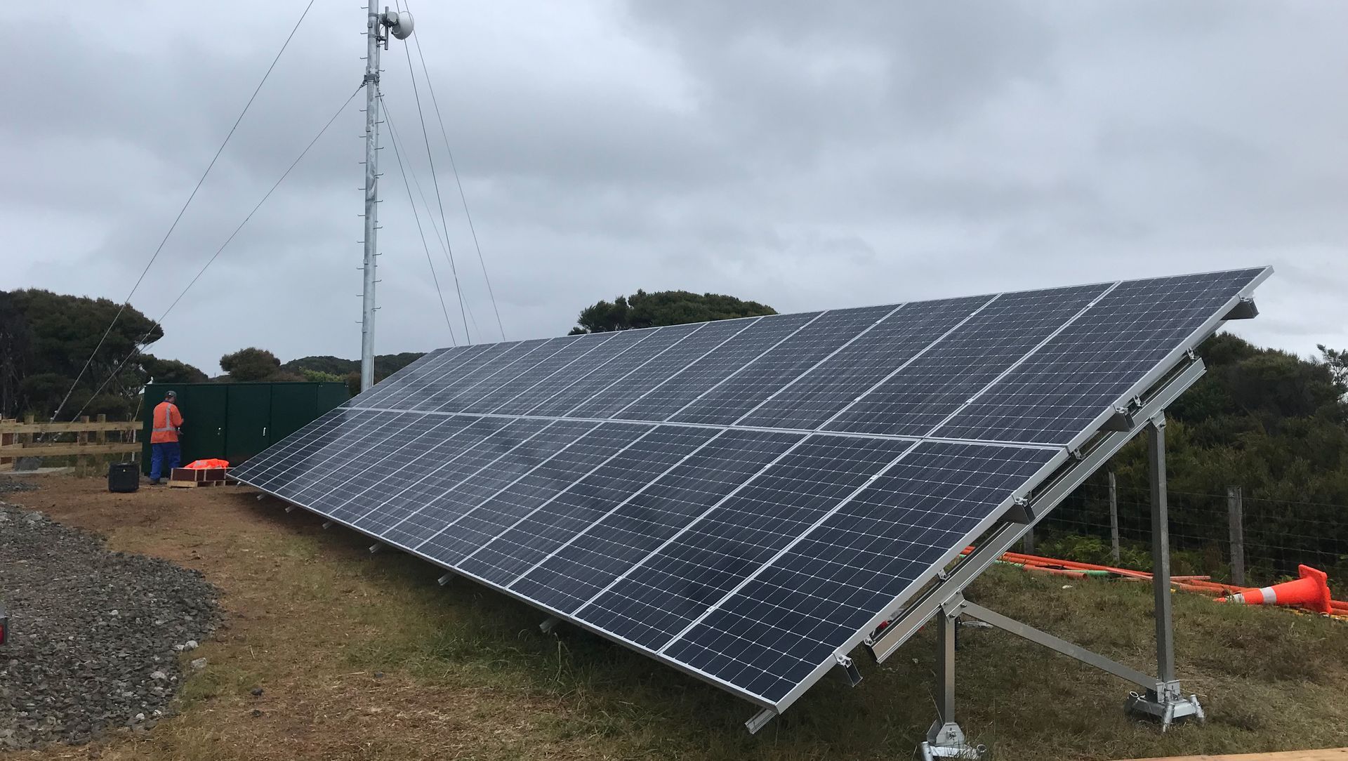 Solar Array Footings banner