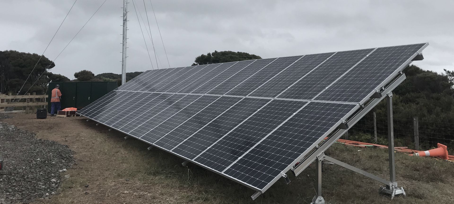 Solar Array Footings banner