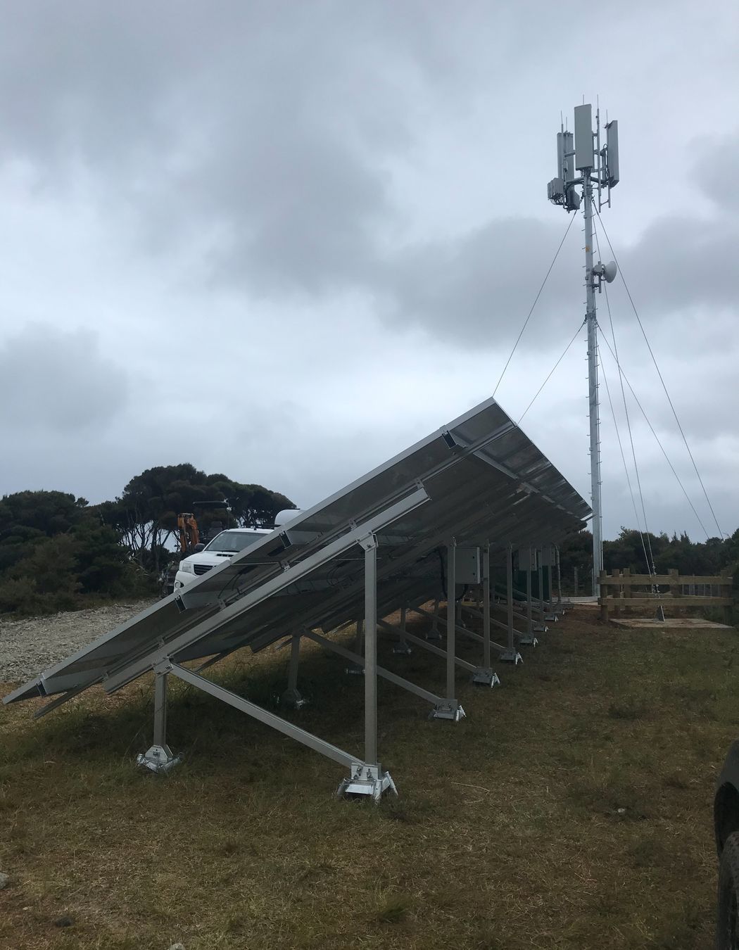 Solar Array Footings
