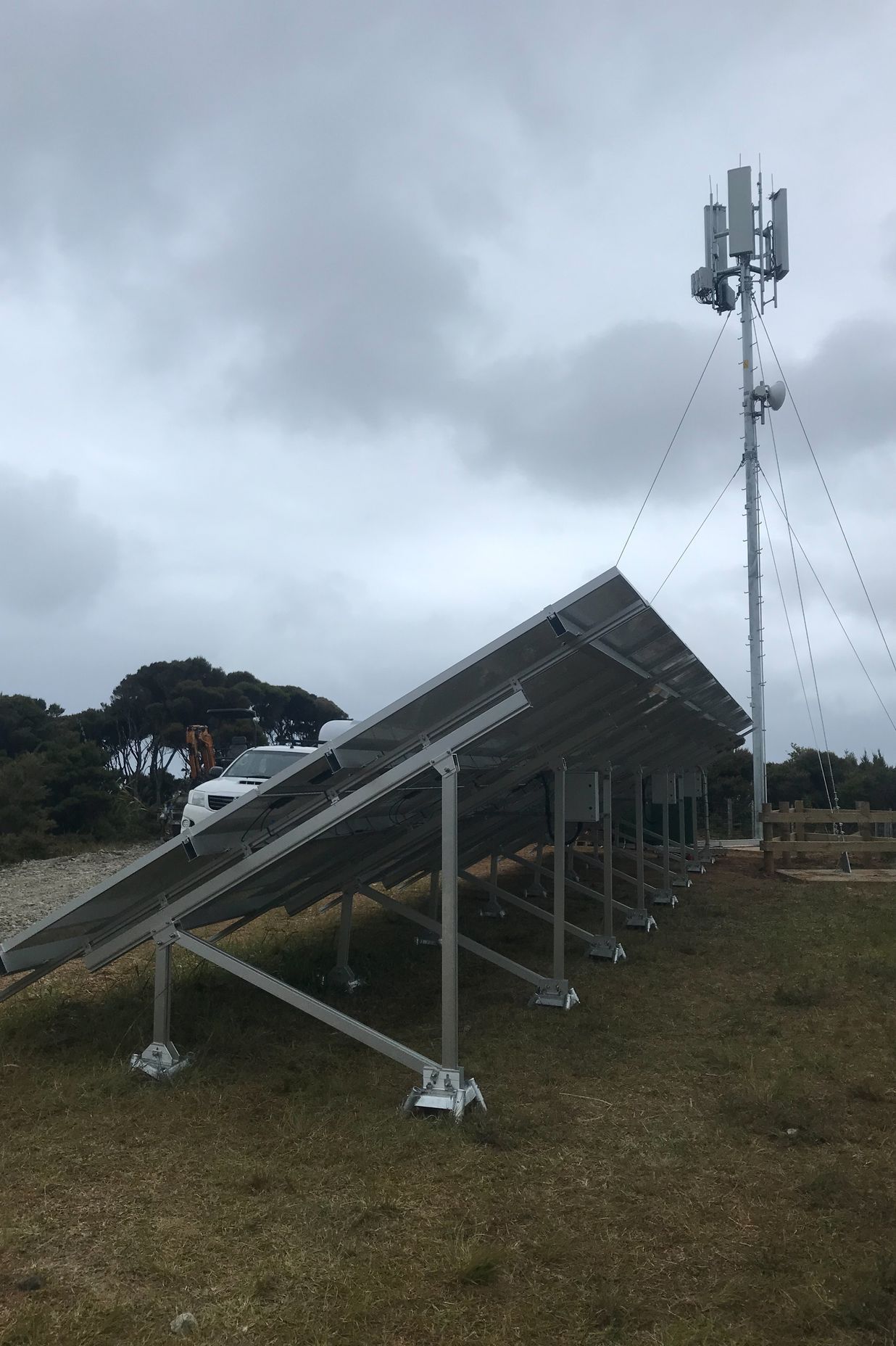Solar Array Footings