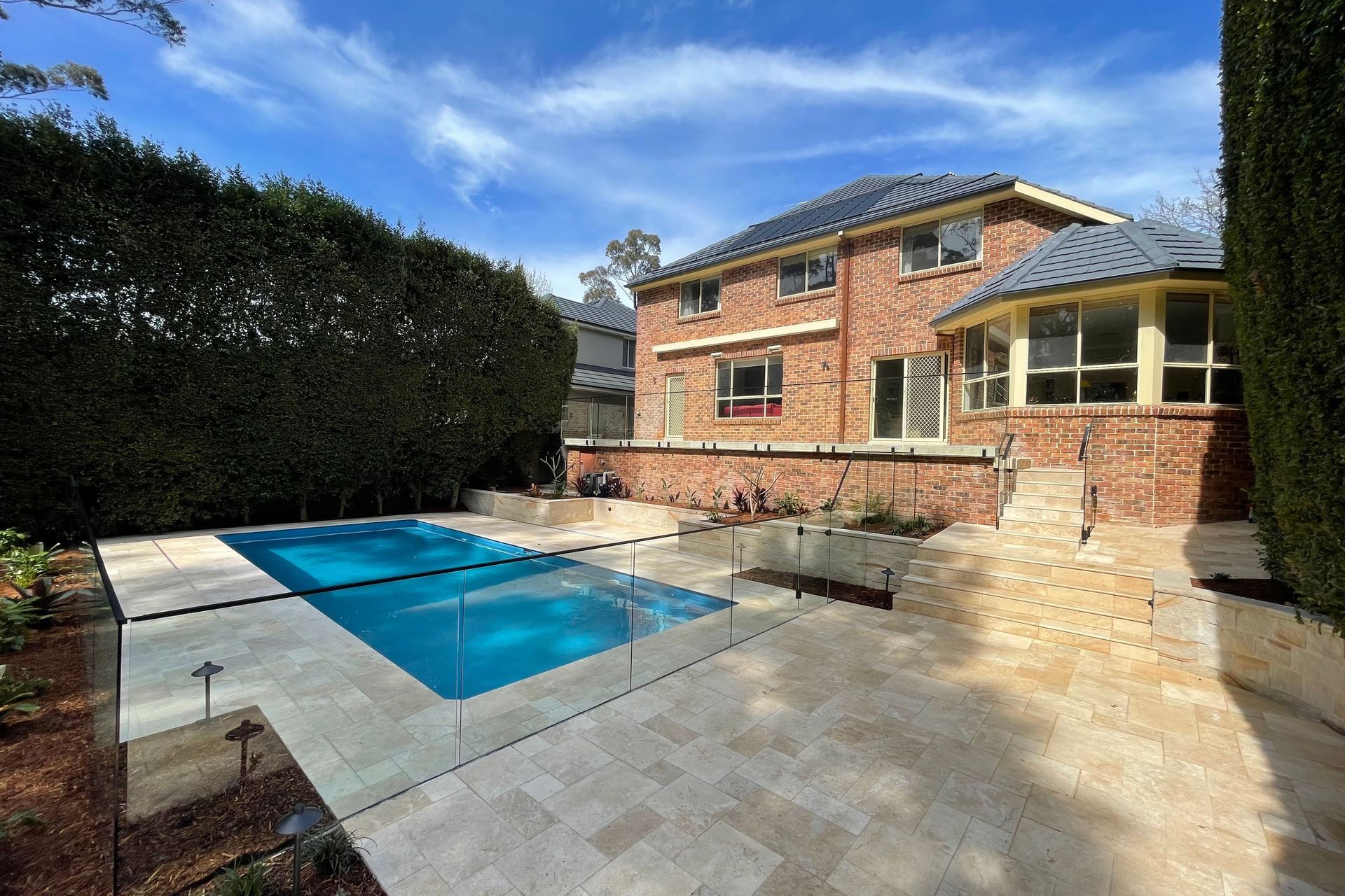 First Choice Classic Travertine | Branch Out Landscape Design | Outdoor Residential