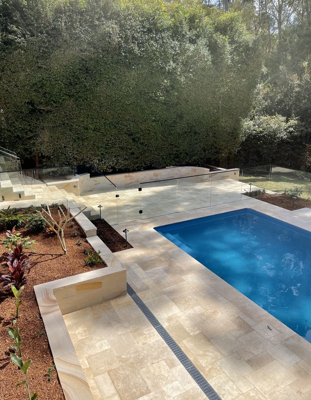First Choice Classic Travertine | Branch Out Landscape Design | Outdoor Residential