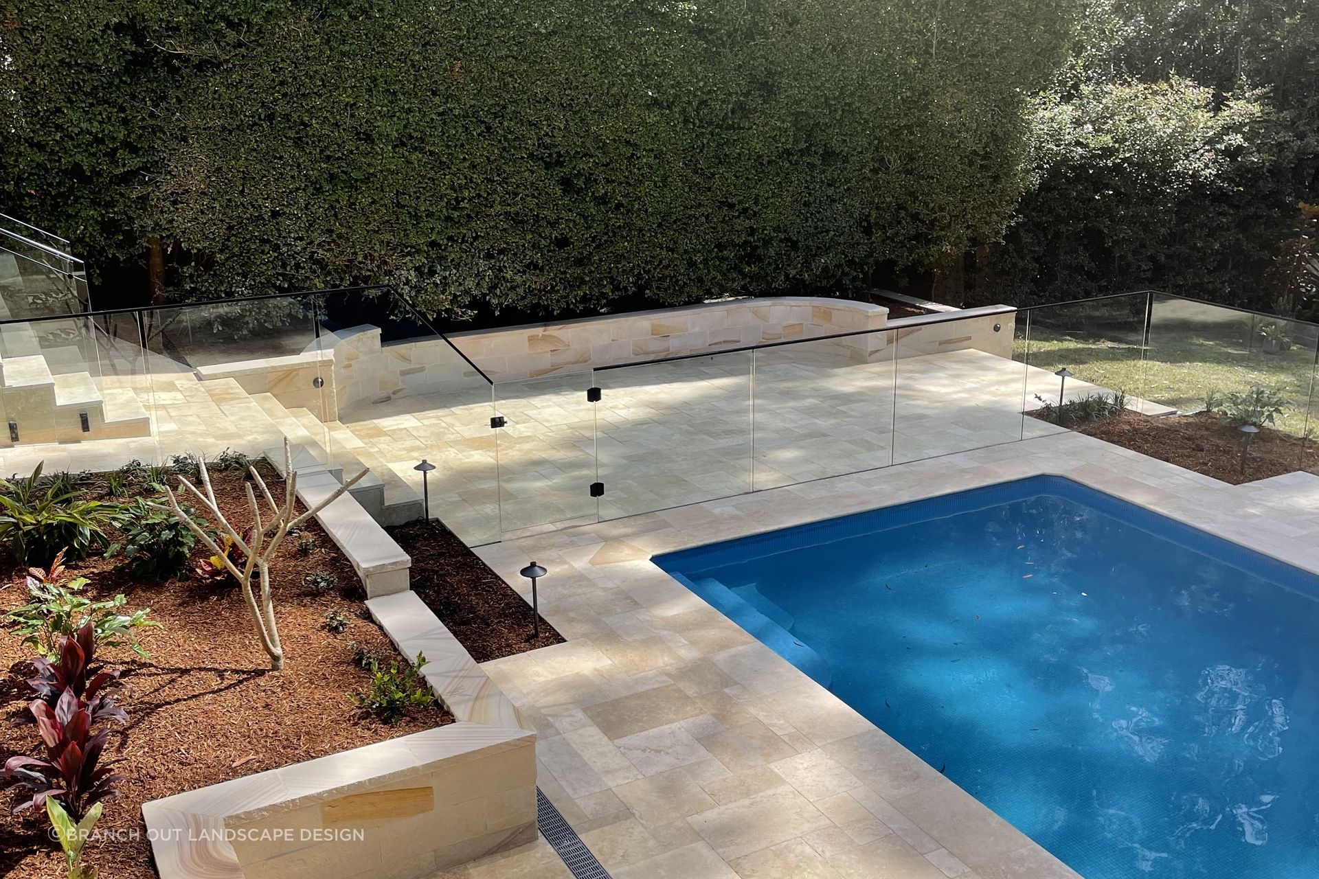 First Choice Classic Travertine | Branch Out Landscape Design | Outdoor Residential