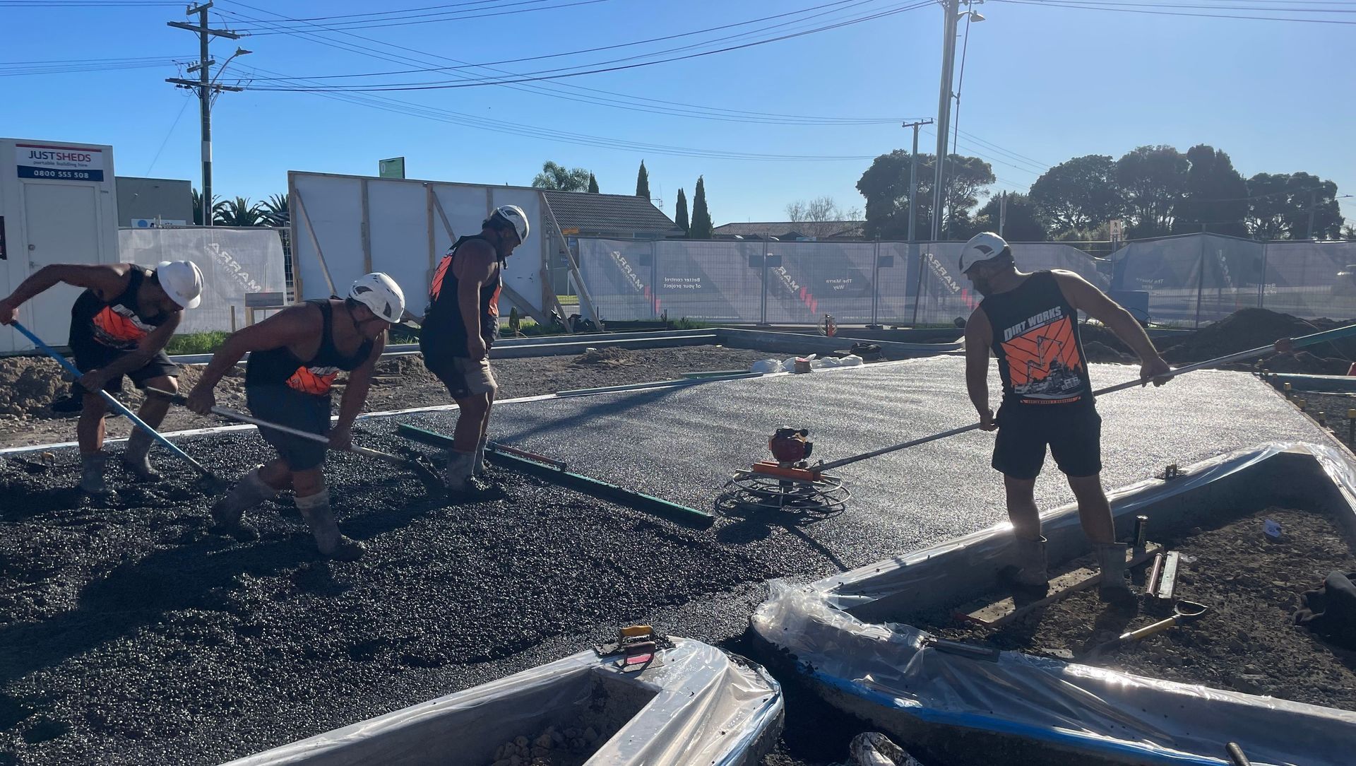 Mount Maunganui Carpark banner