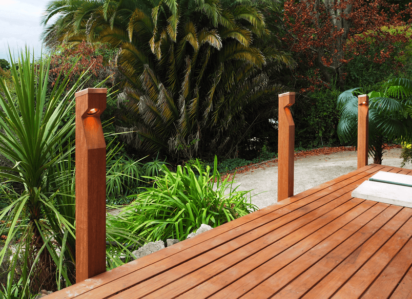 A new range of beautiful hardwood Bollards by Switch Lighting