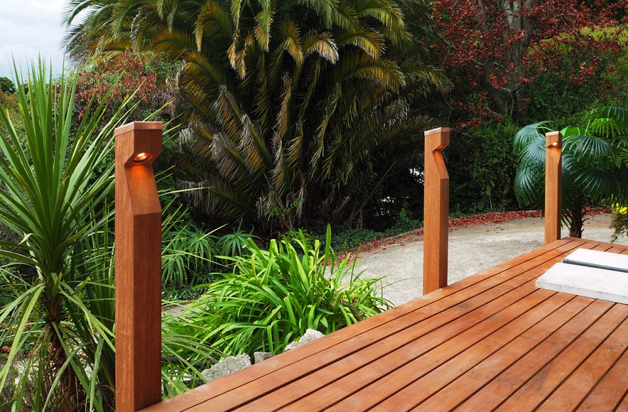 A new range of beautiful hardwood Bollards by Switch Lighting