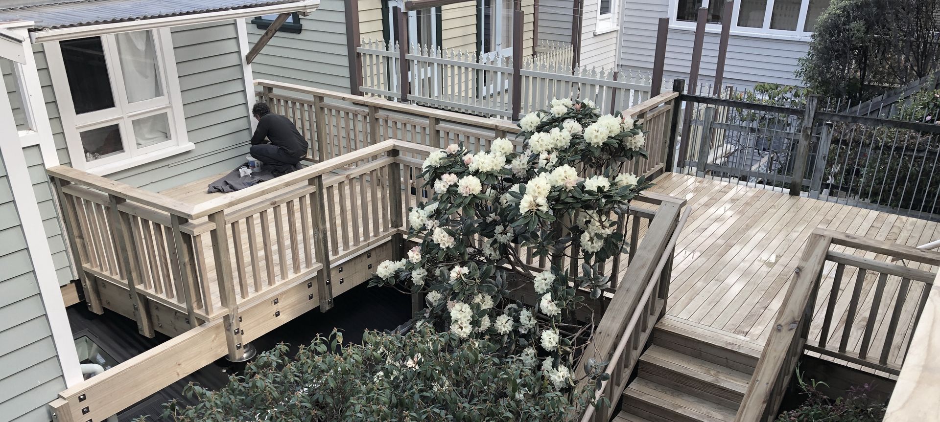 Landscaping banner
