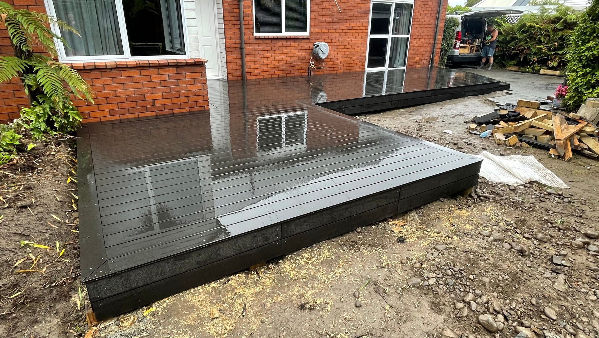 New composite deck banner