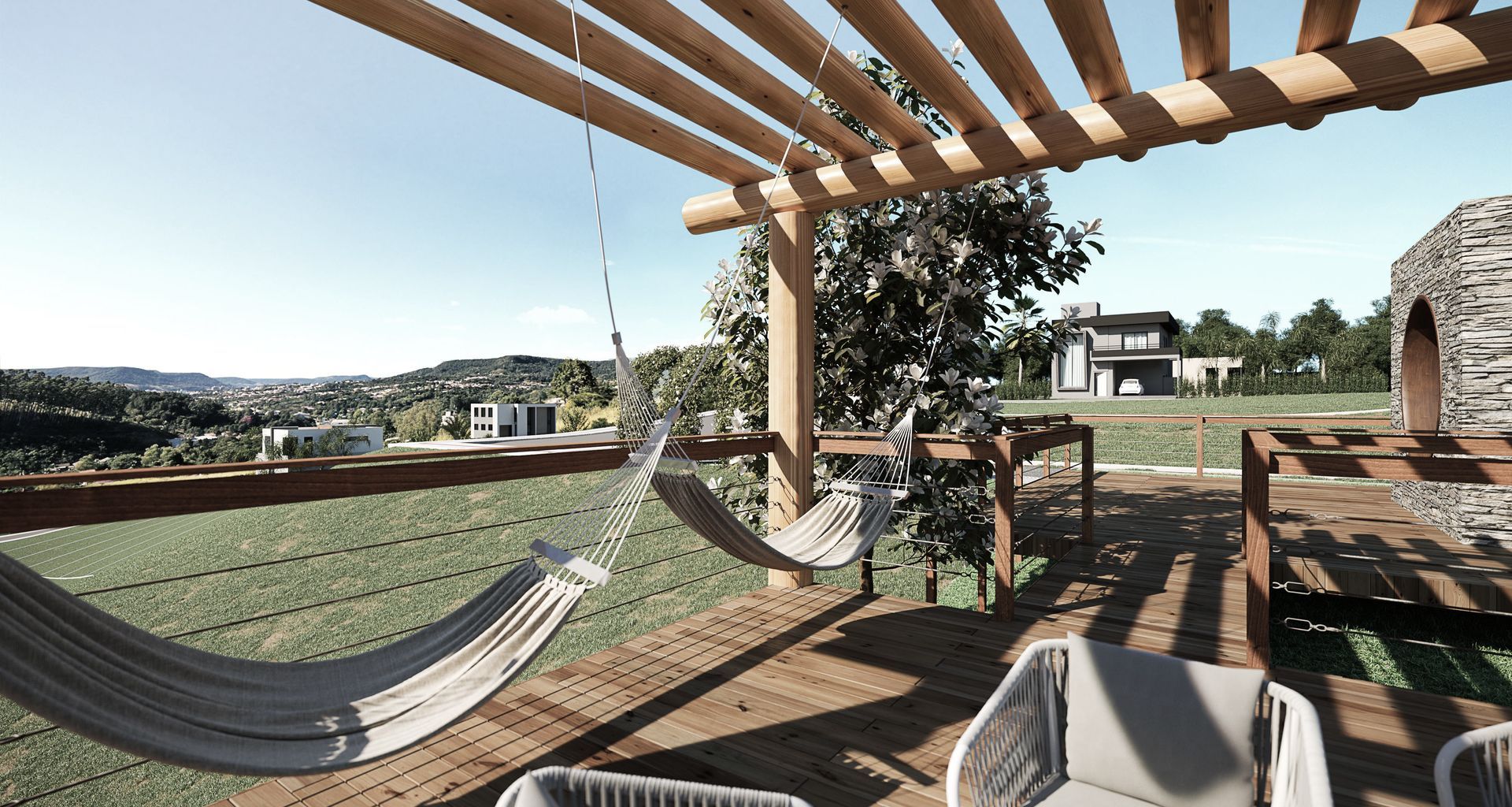Landscaping banner